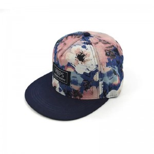 Vysoce kvalitní vlastní logo Snapback Custom s 3D výšivkami Snap zpět