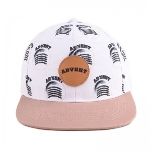 Vlastní móda malá velikost dětí dětský klobouk roztomilý batole Snapback Cap Cap Capback Hat
