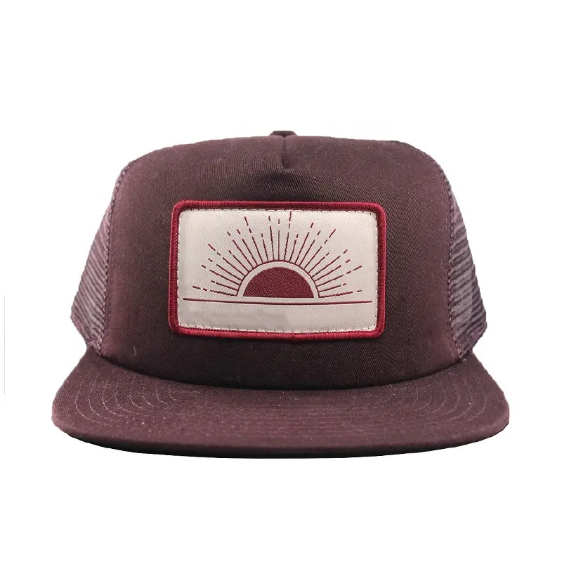 Továrna velkoobchodní houbanet klobouk přizpůsobený logo vyšívaný baseballový klobouk